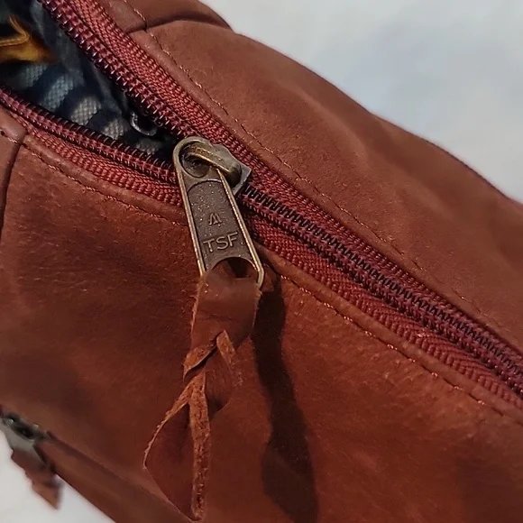 VTG | Emily Ann of Boca Raton Brushed Suede Leather Hobo Handbag - Picture 9 of 16